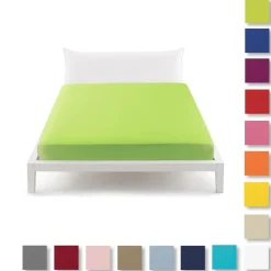 Lenzuolo con Angoli Matrimoniale Bassetti Pop Color Made in Italy