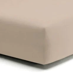 Lenzuolo Jersey Cotone 180x200 sabbia 2 piazze: Morbidezza Unica