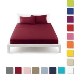 Lenzuolo Sopra Matrimoniale BASSETTI POP COLOR Colori Vari