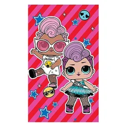 LOL asciugamano asilo 30x50 cm LOLSURPRISE official Fucsia