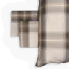 Mirabello Lenzuolo copriletto Matrimoniale Zermat Percalle beige