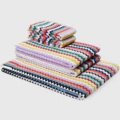 Missoni Bagno 5 pezzi - 2 asciugamani - 2 ospiti - Telo Riverbero 100