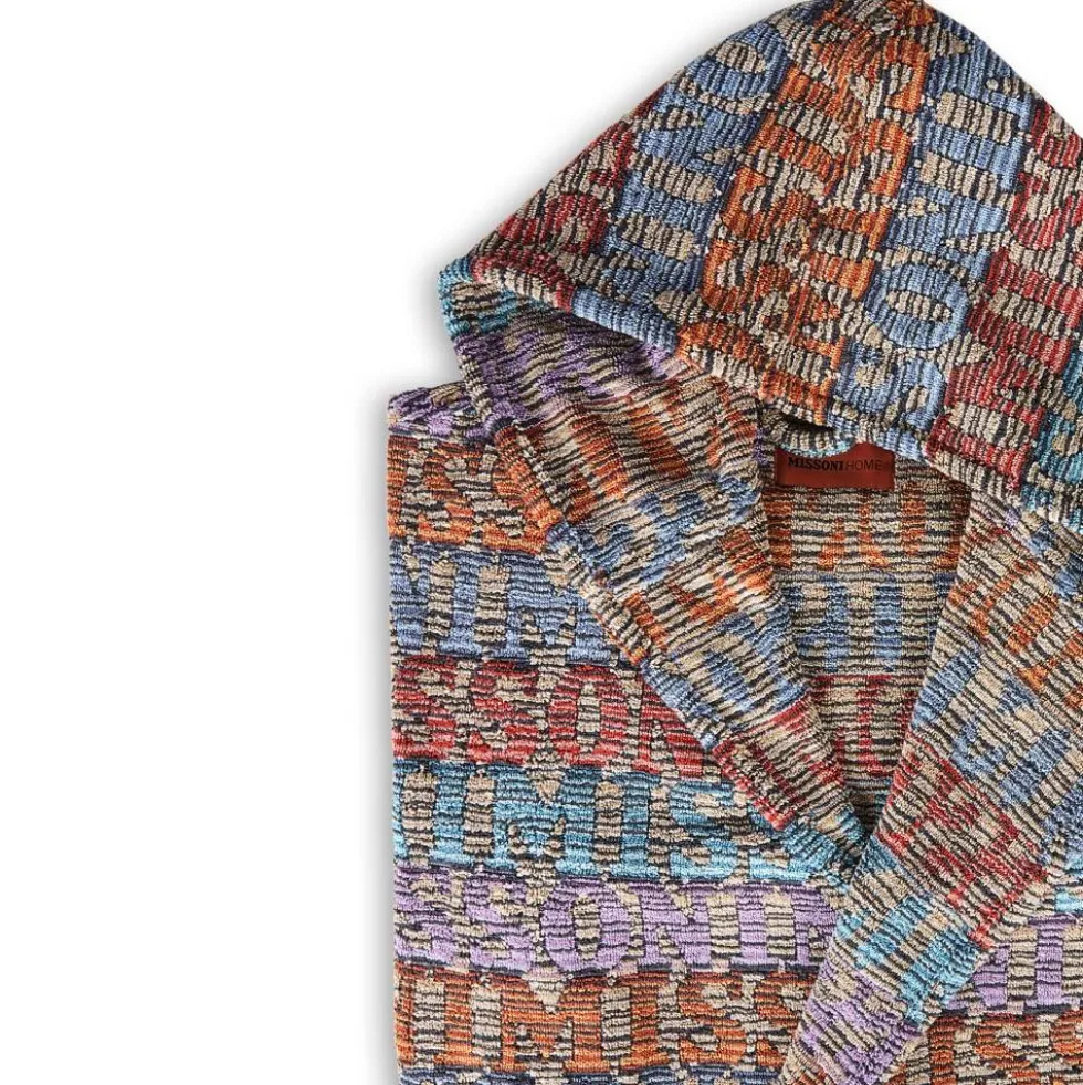 Missoni Home Accappatoio con cappuccio UNISEX BLAKE TG S