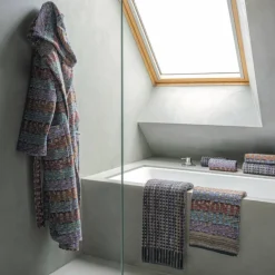 Missoni Home Accappatoio con cappuccio UNISEX BLAKE TG S