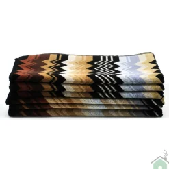 Missoni Home Bagno Set 1 asciugamano + 1 ospite GIACOMO 160 zigzag
