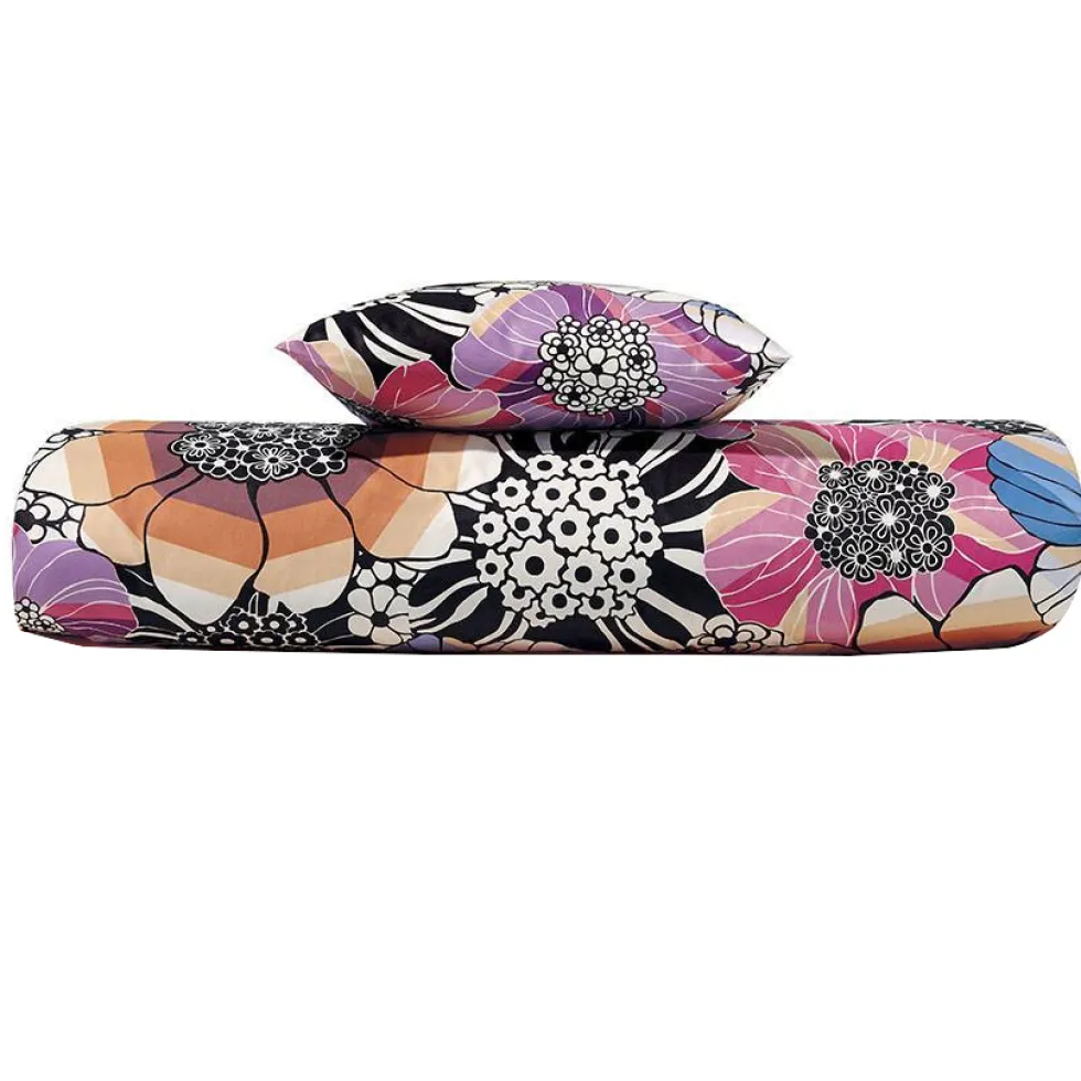Missoni Home Copripiumino con federe matrimoniale SIBILLA in raso 159