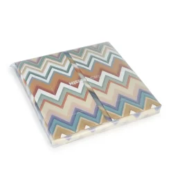 Missoni Home copripiumino matrimoniale e federe Andres 160 chevron