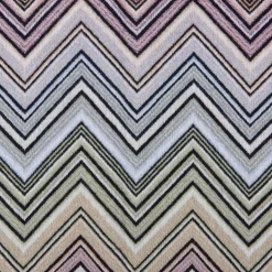 Missoni Home plaid con frange 130x190 cm PERSEO 160 zig-zag multicolore