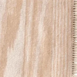 Missoni Home plaid con frange 130x190 cm WRIGHT 481 beige