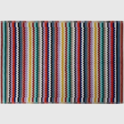 Missoni Home Riverbero tappeto bagno 60x90 multicolor zig-zag
