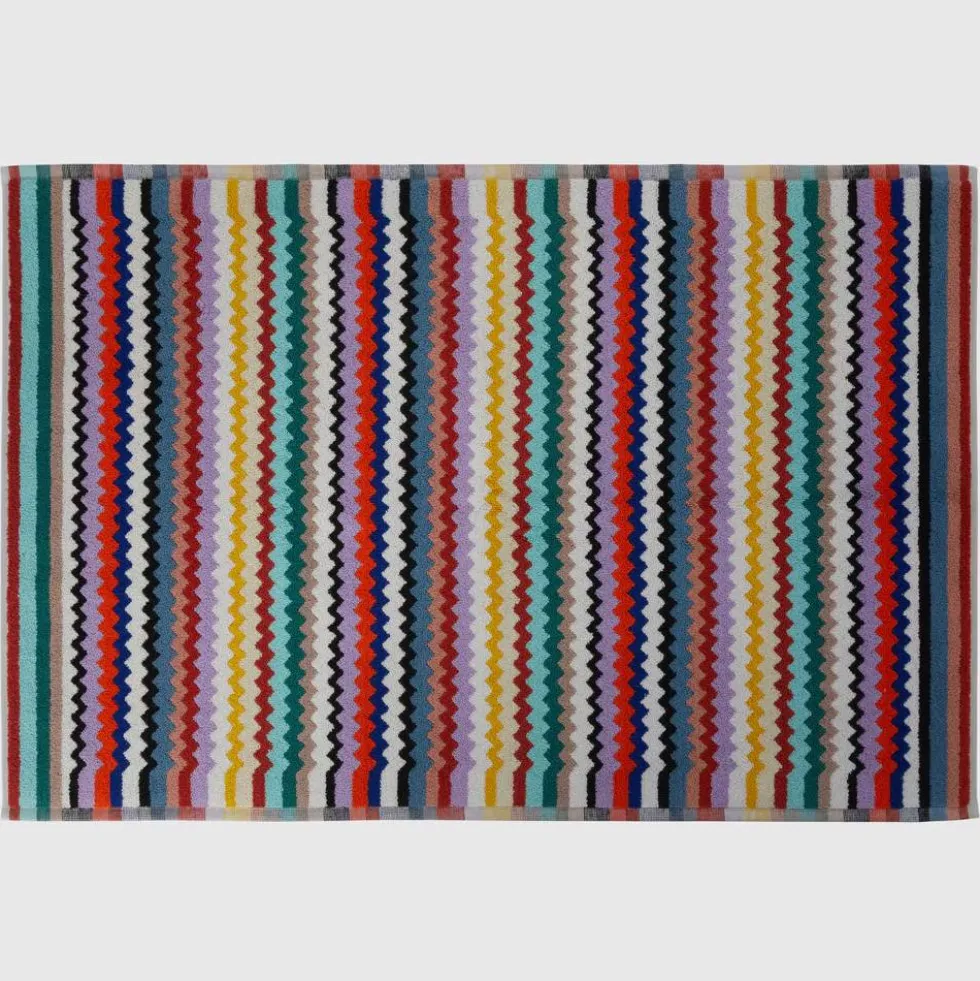 Missoni Home Riverbero tappeto bagno 60x90 multicolor zig-zag