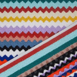 Missoni Home Riverbero tappeto bagno 60x90 multicolor zig-zag
