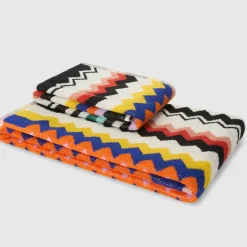 Missoni Home Set Asciugamani Viso e Ospite in Spugna BEST 100