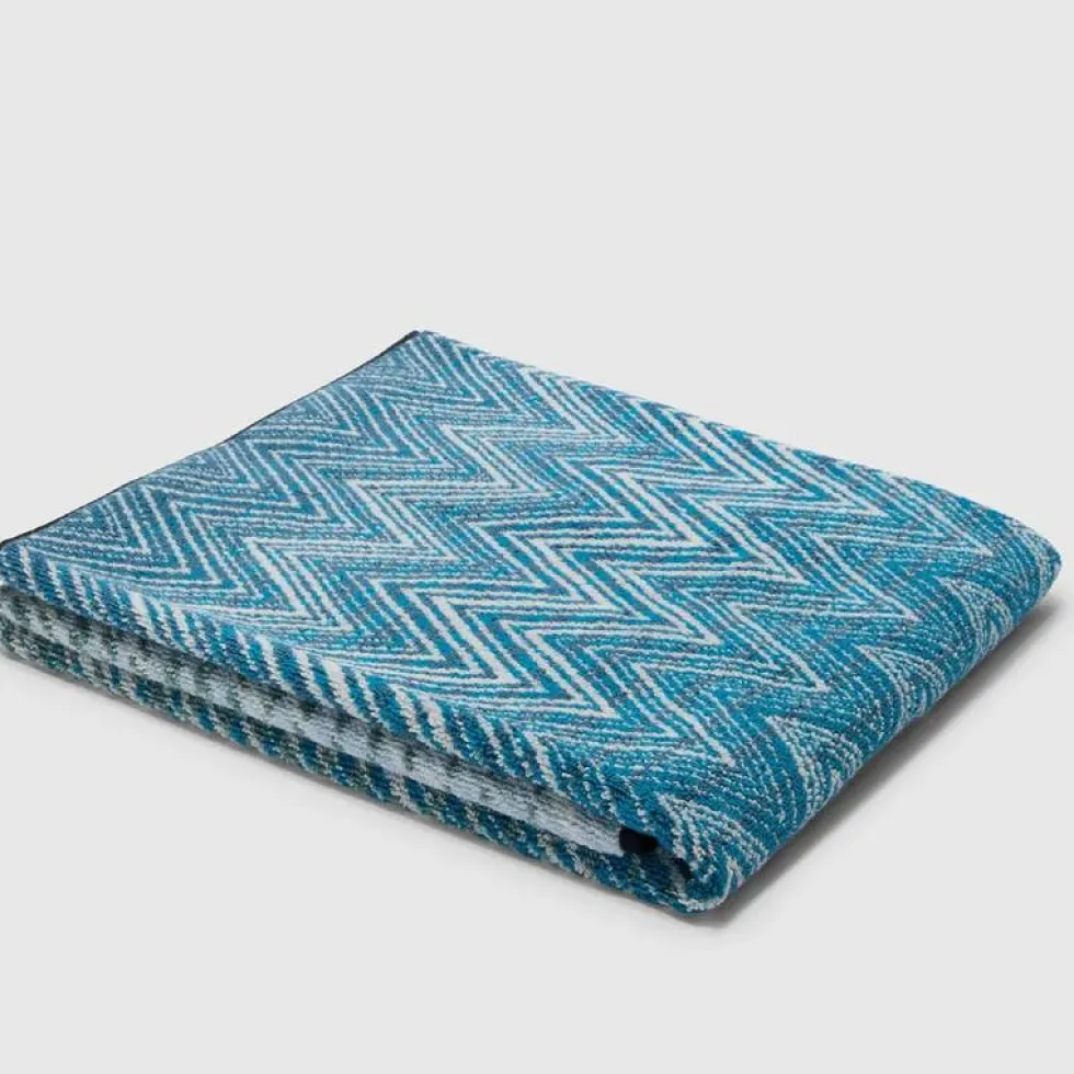 Missoni Home Set 1+1 asciugamani Bagno STONE 174 zig-zag