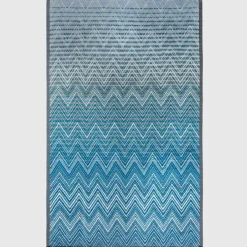 Missoni Home Set 1+1 asciugamani Bagno STONE 174 zig-zag