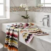 Missoni Home Set Asciugamani Viso e Ospite in Spugna MURRINA 100