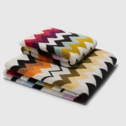 Missoni Home Set Asciugamani Viso e Ospite in Spugna MURRINA 100