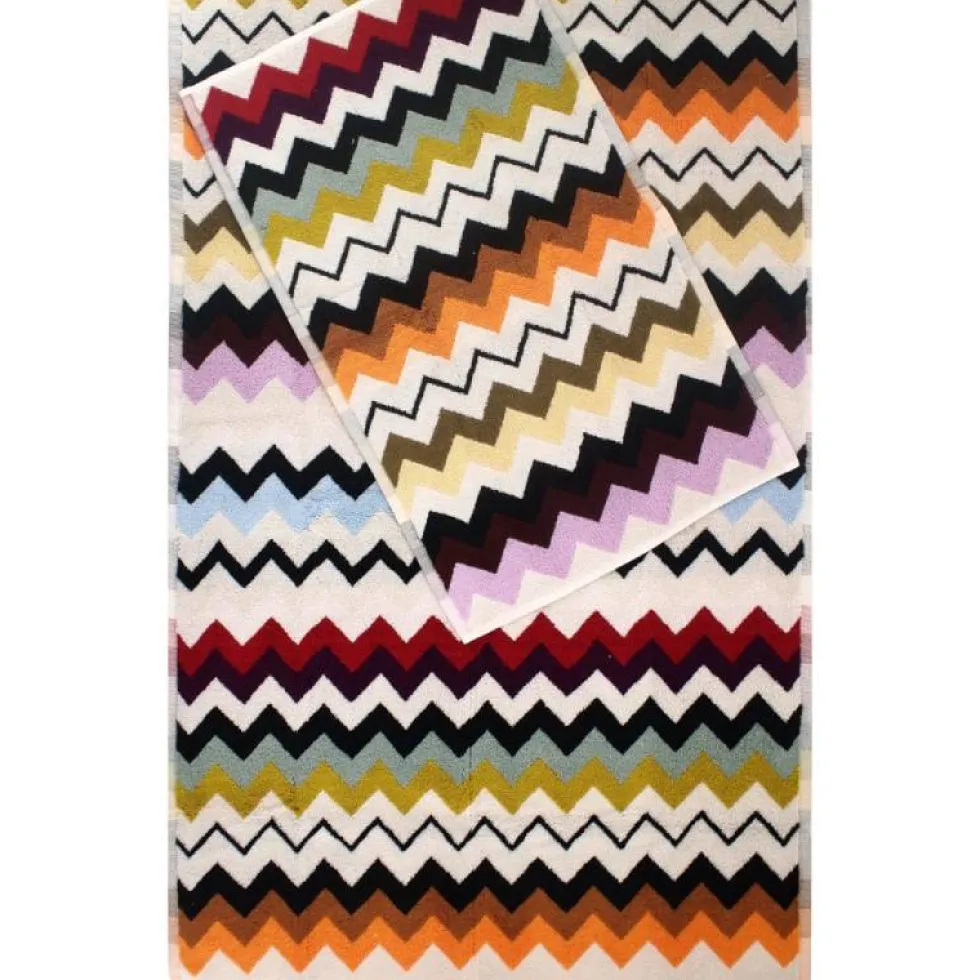 Missoni Home Set Asciugamani Viso e Ospite in Spugna MURRINA 100
