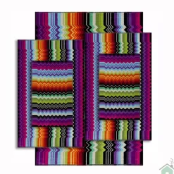 Missoni Home Set asciugamani - 1 Telo + 2 asciugamani + 2 ospiti GIACOMO T59