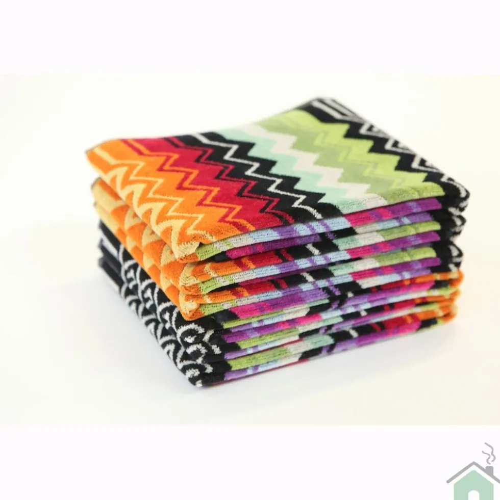 Missoni Home Set asciugamani - 1 Telo + 2 asciugamani + 2 ospiti GIACOMO T59