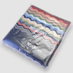 Missoni Home Telo bagno doccia 100x150 YANCY 157 Zig Zag Chevron