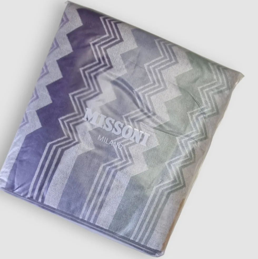 Missoni HOME Telo Bagno doccia in spugna Bennie 160