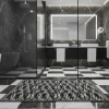 Missoni Home TWIST 160 tappeto bagno 60x90 nero melange