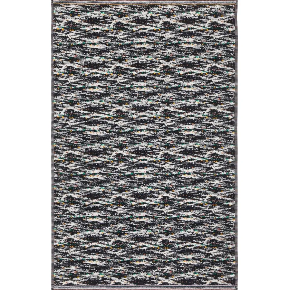 Missoni Home TWIST 160 telo bagno 100x160 cm nero melange