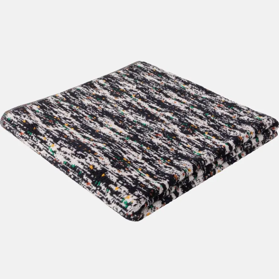 Missoni Home TWIST 160 telo bagno 100x160 cm nero melange