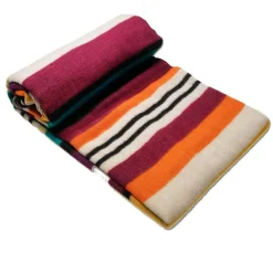 Missoni Plaid HARPO NEW 159 130x190 cm con frange a righe