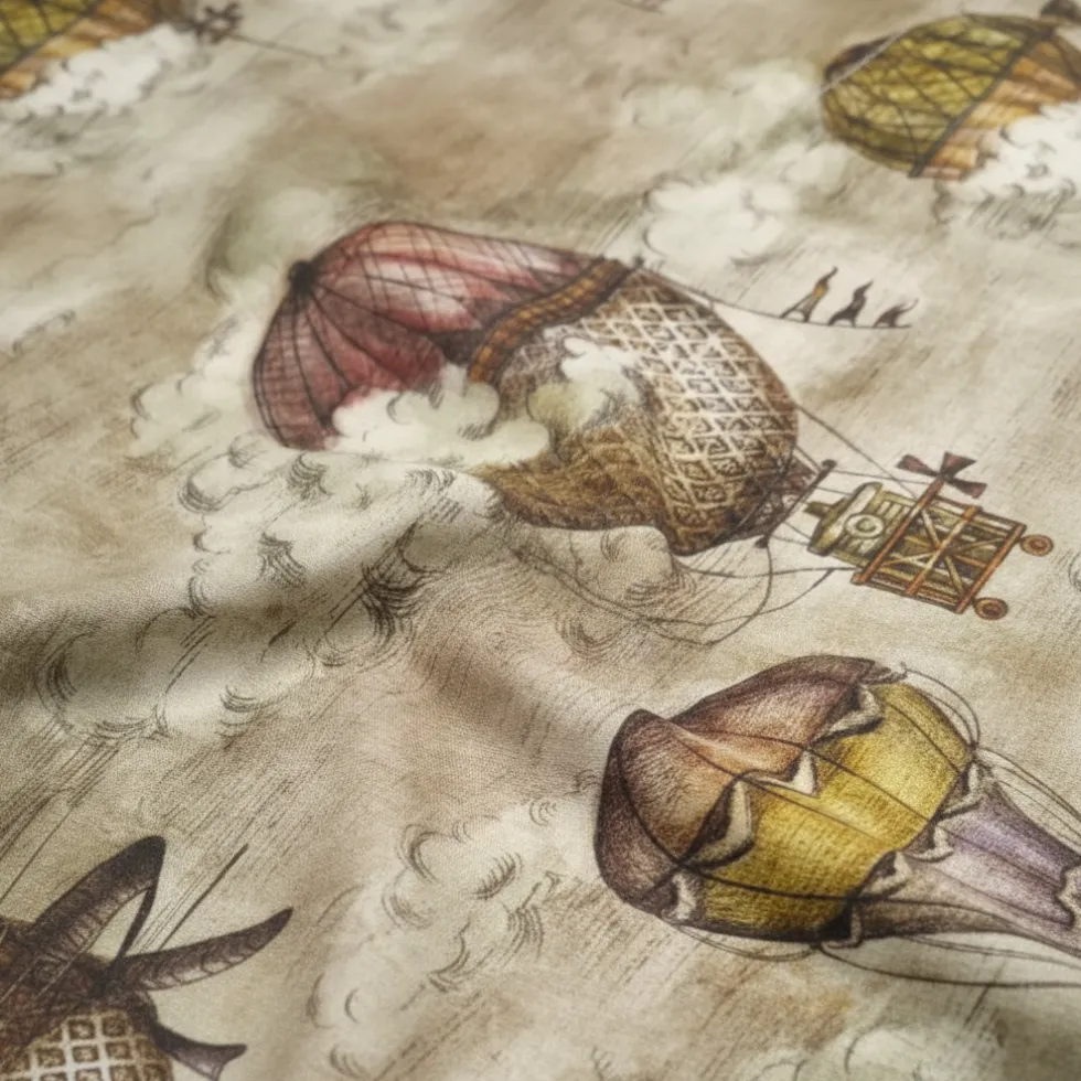 Parure copripiumino con federe MIRABELLO Zeppelin beige