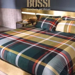 Parure copripiumino matrimoniale Bossi Casa SILVA 7400