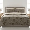 Parure copripiumino matrimoniale in percalle Bellora Fashion Gold grey