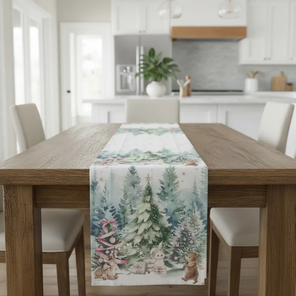 Piazza Pitti Joy Runner Natalizio 50x140 cm Cotone