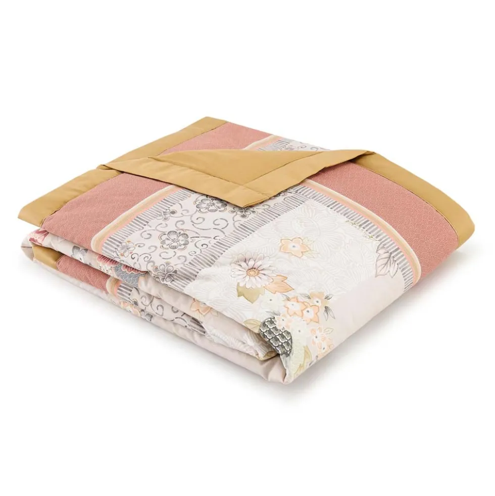 Plaid Bassetti Granfoulard Hanami 41 - Eleganza Floreale in Tonalità Delicate