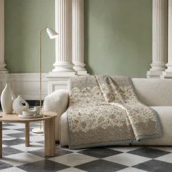 Plaid BASSETTI Granfoulard 155x220 cm imbottito VICENZA 41 floreale