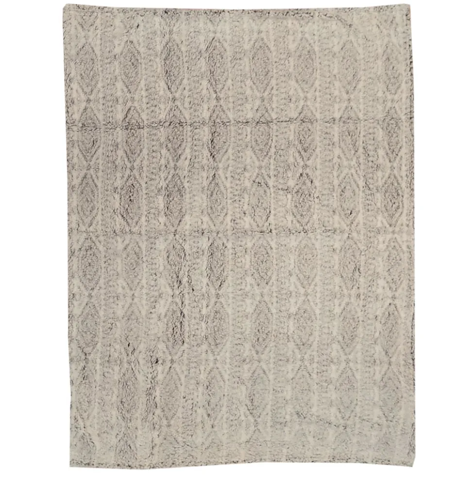 Plaid con effetto agnellato in pile Polar marrone coperta-varie misure