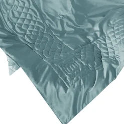 Plaid da divano in velluto 130x170 LAURA BIAGIOTTI ALOE avio