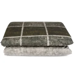 Plaid imbottito da divano CARRARA 130x180 cm Module brown