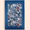 Plaid imbottito da divano GABEL 130x170 cm Profumo blu
