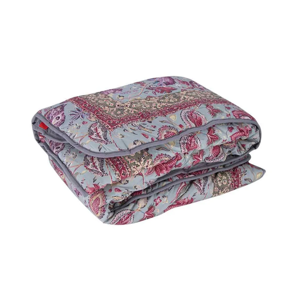 Plaid imbottito da divano GABEL 130x170 cm Soave salice