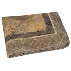 Plaid imbottito da divano GABEL 130x170 cm Carezza Cognac