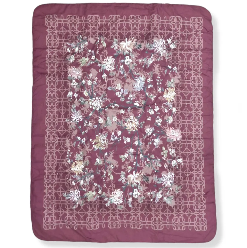 Plaid imbottito per divano GABEL 130x170 cm Nuvola bordeaux