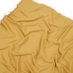 Plaid lana merino lavabile giallo 130x180 Lanerossi design per divano