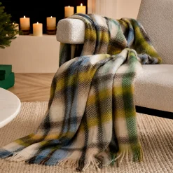 Plaid MISSONI HOME con frange 130x190 cm CHECK NEW 148