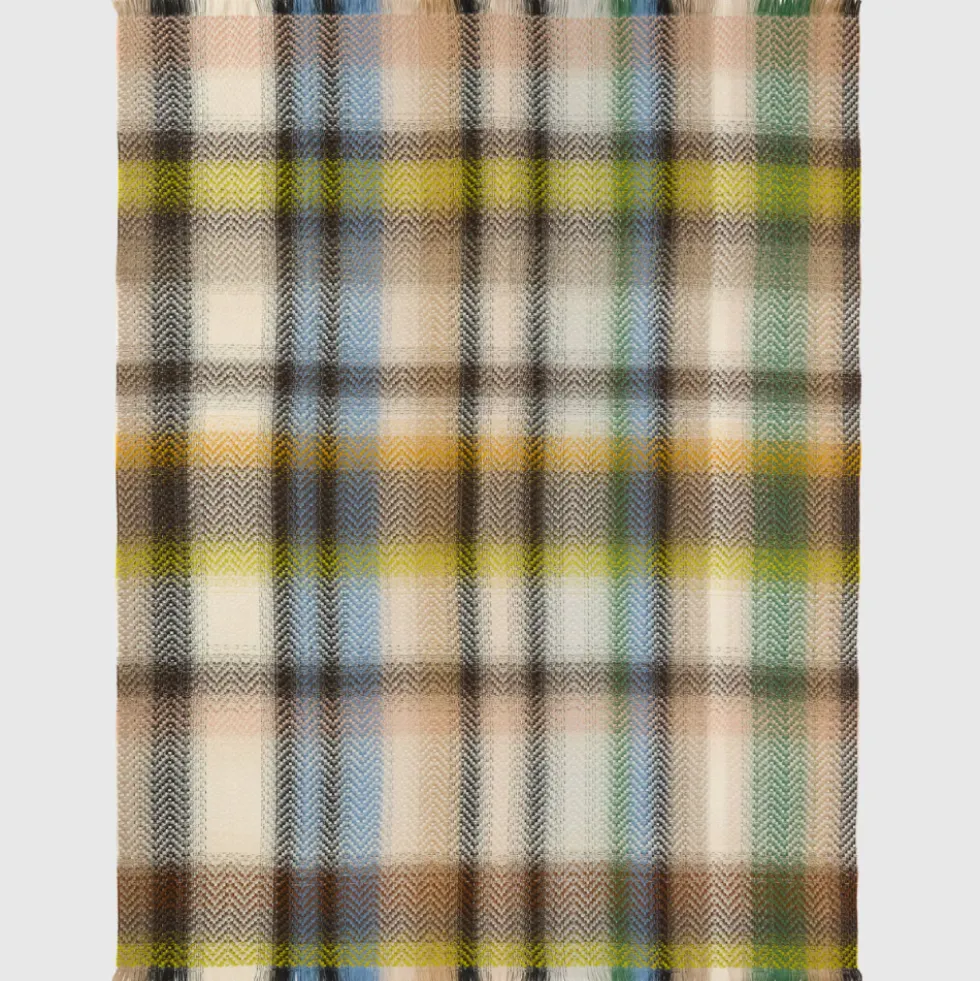 Plaid MISSONI HOME con frange 130x190 cm CHECK NEW 148