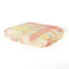 Plaid singolo coperta invernale Lana Vergine Mohair multicolor