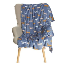 Plaid Super Soft OTTO coperta divano-letto Bassotti 210x240 cm