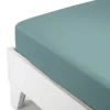 Riposo Caldo e Profondo: Lenzuolo Angoli Flanella 180x200 Azzurro