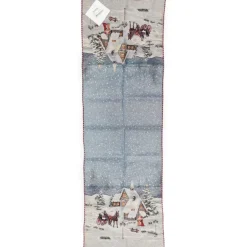 Runner da cucina Natalizio 47x140 Gobelin Notte tovaglia vis a vis